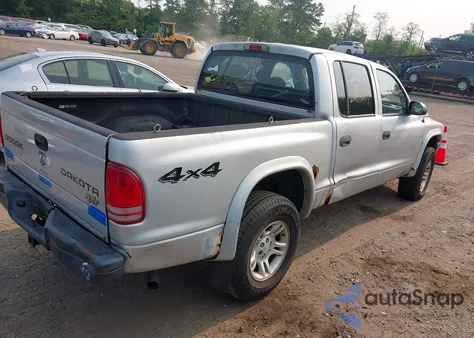 2004 Dodge Dakota Sport/Sxt из США, поврежденный, VIN 1D7HG38K84S782697